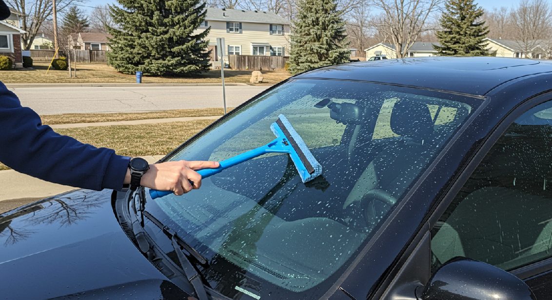 洗車後の水切りワイパーのデメリットを解消するには