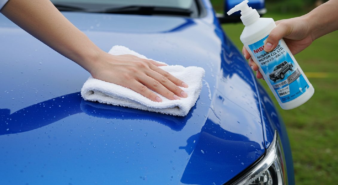 水なし洗車グッズを活用