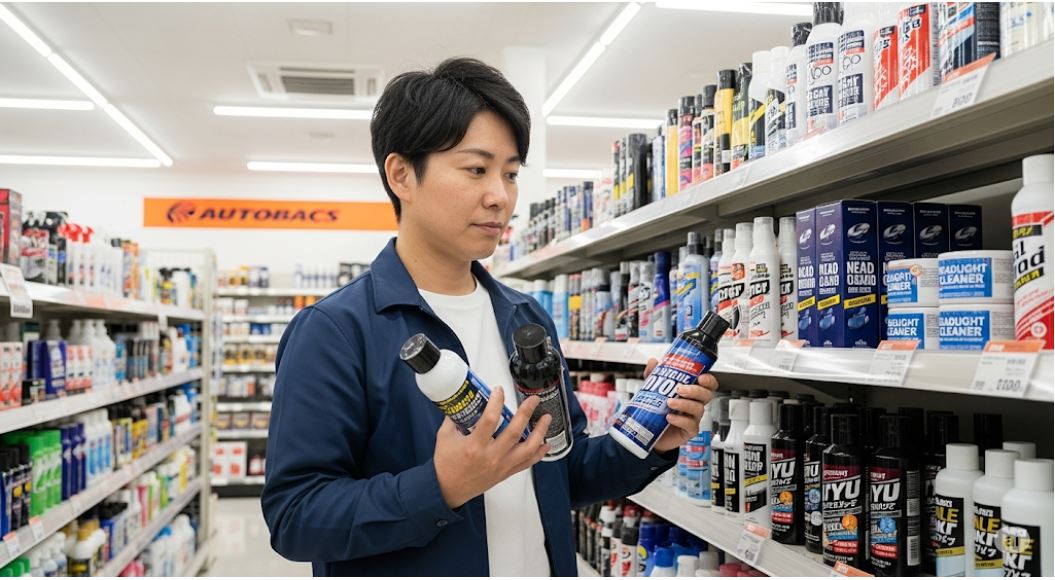 オートバックスなど実店舗での代替品探し