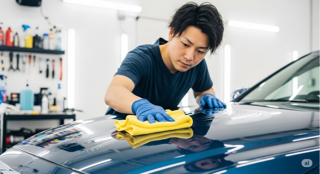 コメリのクルザードで水垢を落とす方法
