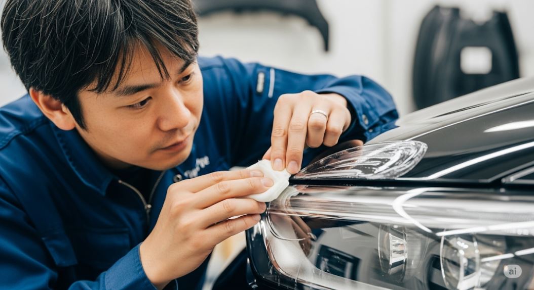 保護効果を高めるヘッドライトコーティング