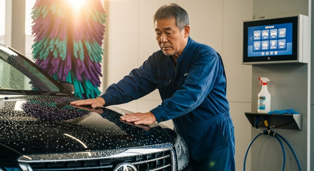 コーティング車は大丈夫？