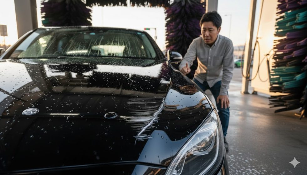 洗車機で傷がつくことはありますか？