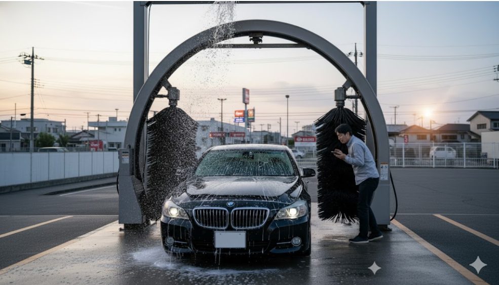 洗車機で洗車してボディに傷はつくつかないどっち？｜原因と対策を解説