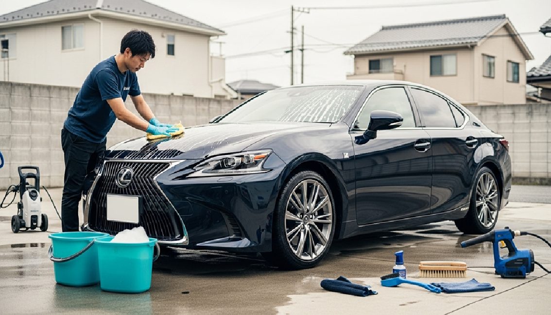 洗車の順番の決定版!プロが教える傷をつけない洗い方と手順