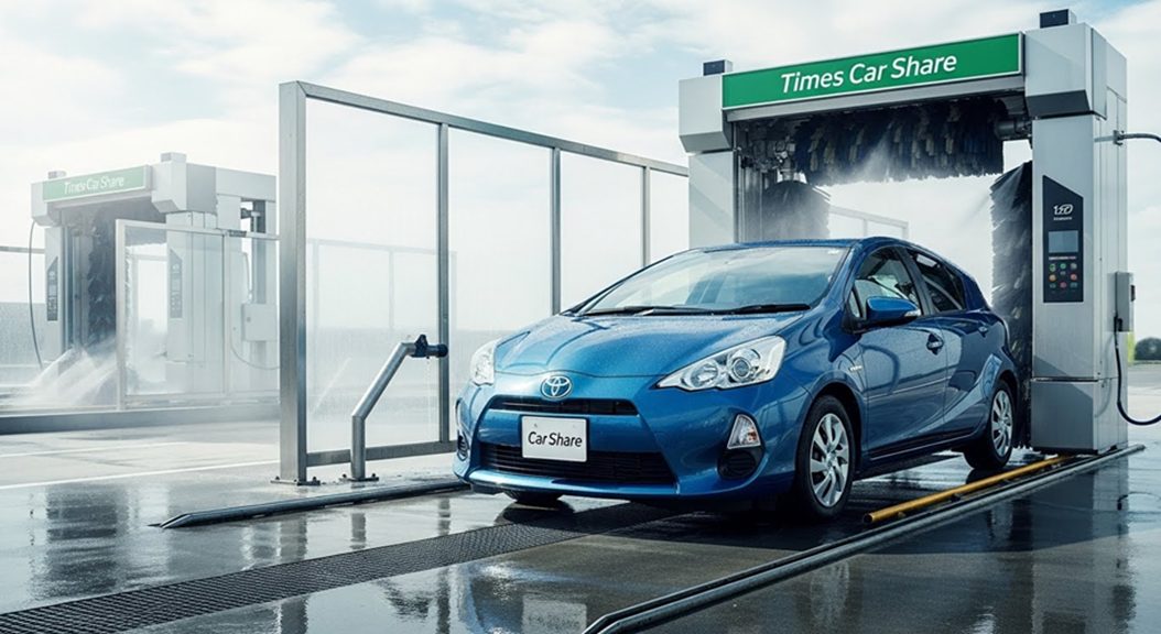 【30分無料】タイムズカーシェア洗車のやり方と得する裏ワザ