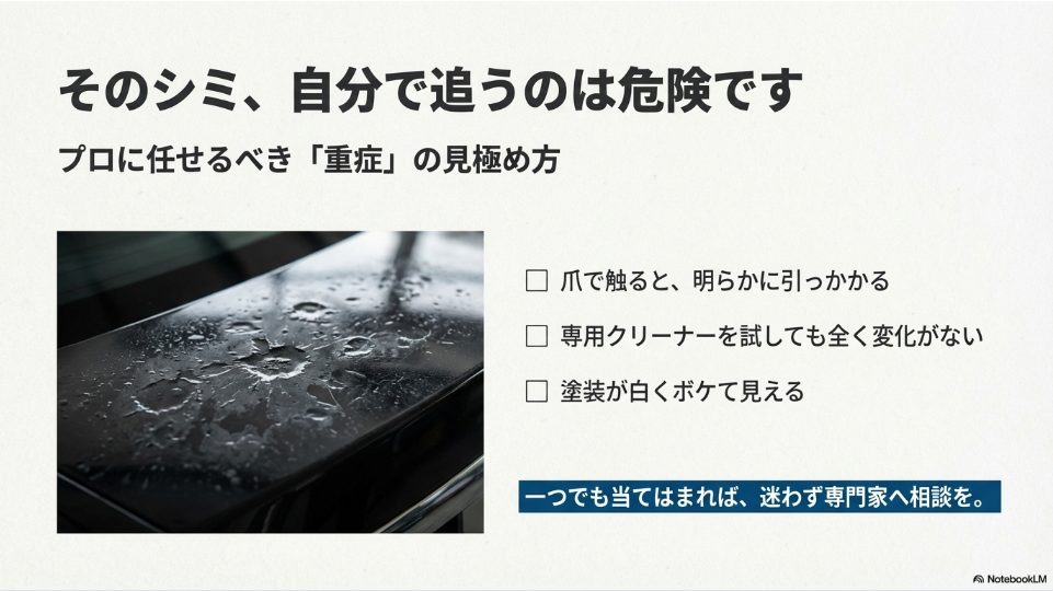コーティング施工車やフロントガラスのウロコに関するQ&A